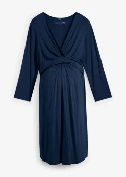 Damen bonprix Nachhaltigere Materialien|Umstandsmode|2-in-1 Umstands- und Stillkleid aus Viskose-Stretch