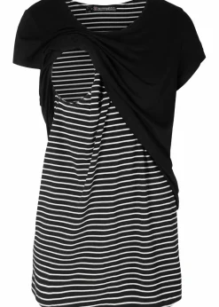Sale 2-in-1 Umstands- und Stillshirt aus Viskose Damen Bekleidung·Blazer|Umstandsmode