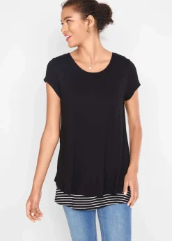 Sale 2-in-1 Umstands- und Stillshirt aus Viskose Damen Bekleidung·Blazer|Umstandsmode