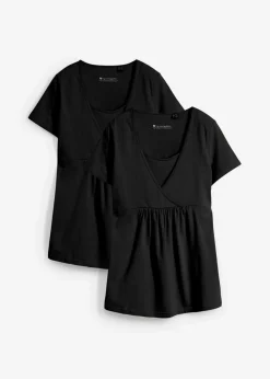 Best 2-in-1 Umstands- und Stillshirts (2er Pack​) Damen Bekleidung·Blazer|Nachhaltigere Materialien