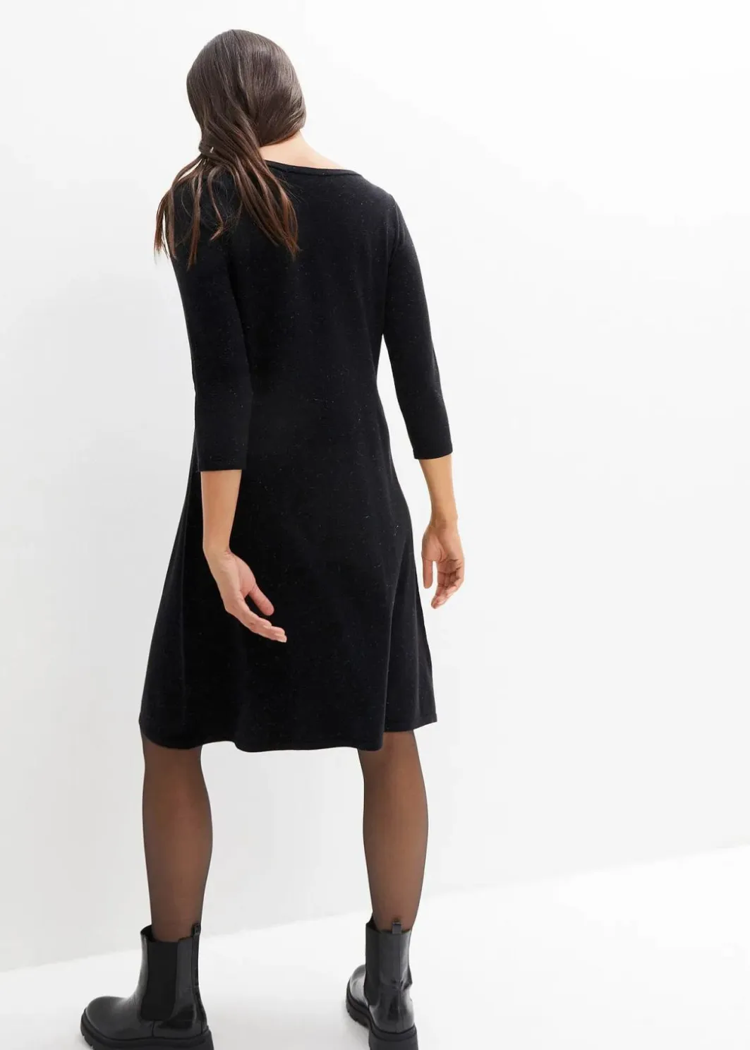 Damen bonprix Bekleidung·Blazer|Umstandsmode|2-in-1 Umstands- und Stillstrickkleid mit Glanzgarn