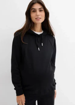 Damen bonprix Bekleidung·Blazer|Nachhaltigere Materialien|2-in-1 Umstands- und Stillsweatshirt aus reiner Bio-Baumwolle