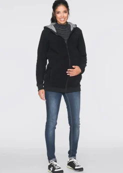 Discount 2-in-1 Umstands- und Tragejacke aus Fleece Damen Bekleidung·Blazer|Umstandsmode