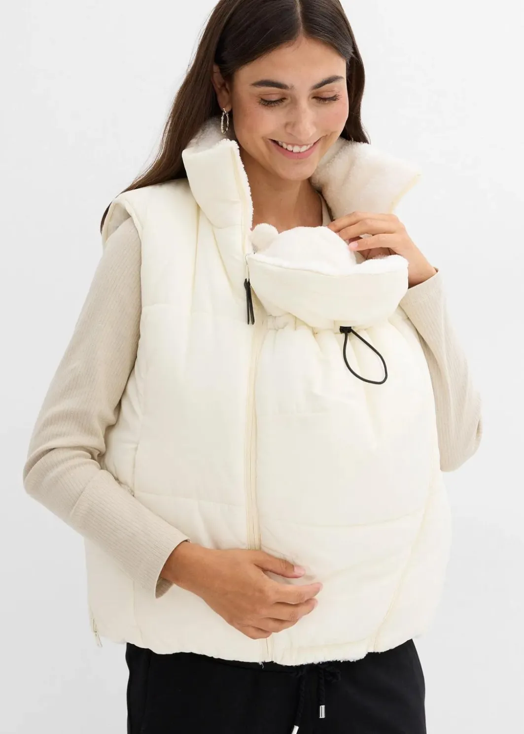 Hot 4-in-1 Umstands- und Trageweste zum Wenden Damen Bekleidung·Blazer|Umstandsmode