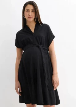 New 2-in-1 Umstands-Blusenkleid für die Schwangerschaft und danach Damen Umstandsmode