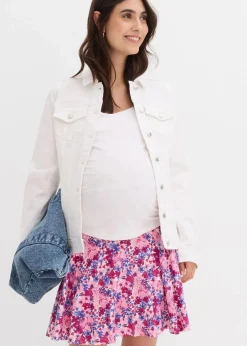 Damen bonprix Bekleidung·Blazer|Umstandsmode|2-in-1 Umstandshosenrock aus Jersey