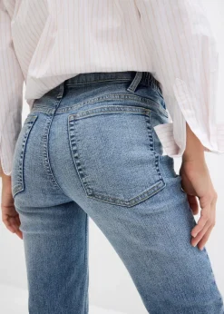 Damen bonprix Bekleidung·Blazer|Nachhaltigere Materialien|2-in-1 Umstandsjeans für die Schwangerschaft und danach, Straight