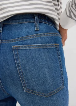 Damen bonprix Umstandsmode|Nachhaltigere Materialien|2-in-1 Umstandsjeans für die Schwangerschaft und danach, Straight
