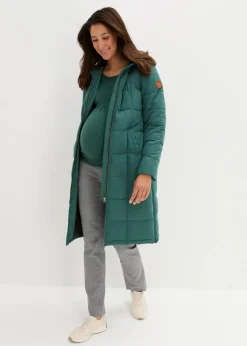 Hot 3-in-1 Umstandssteppmantel und Tragemantel mit recyceltem Polyester Damen Umstandsmode|Nachhaltigere Materialien