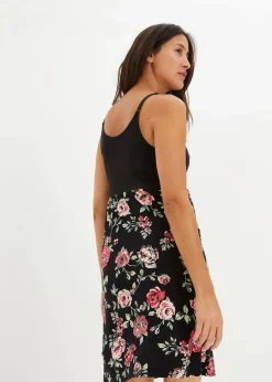 Damen bonprix Bekleidung·Blazer|Umstandsmode|2-in-1 Umstands-und Stillkleid aus Viskose