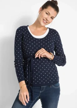 Outlet 2-in-1 Umstands-und Stillpullover aus Feinstrick Damen Bekleidung·Blazer|Umstandsmode