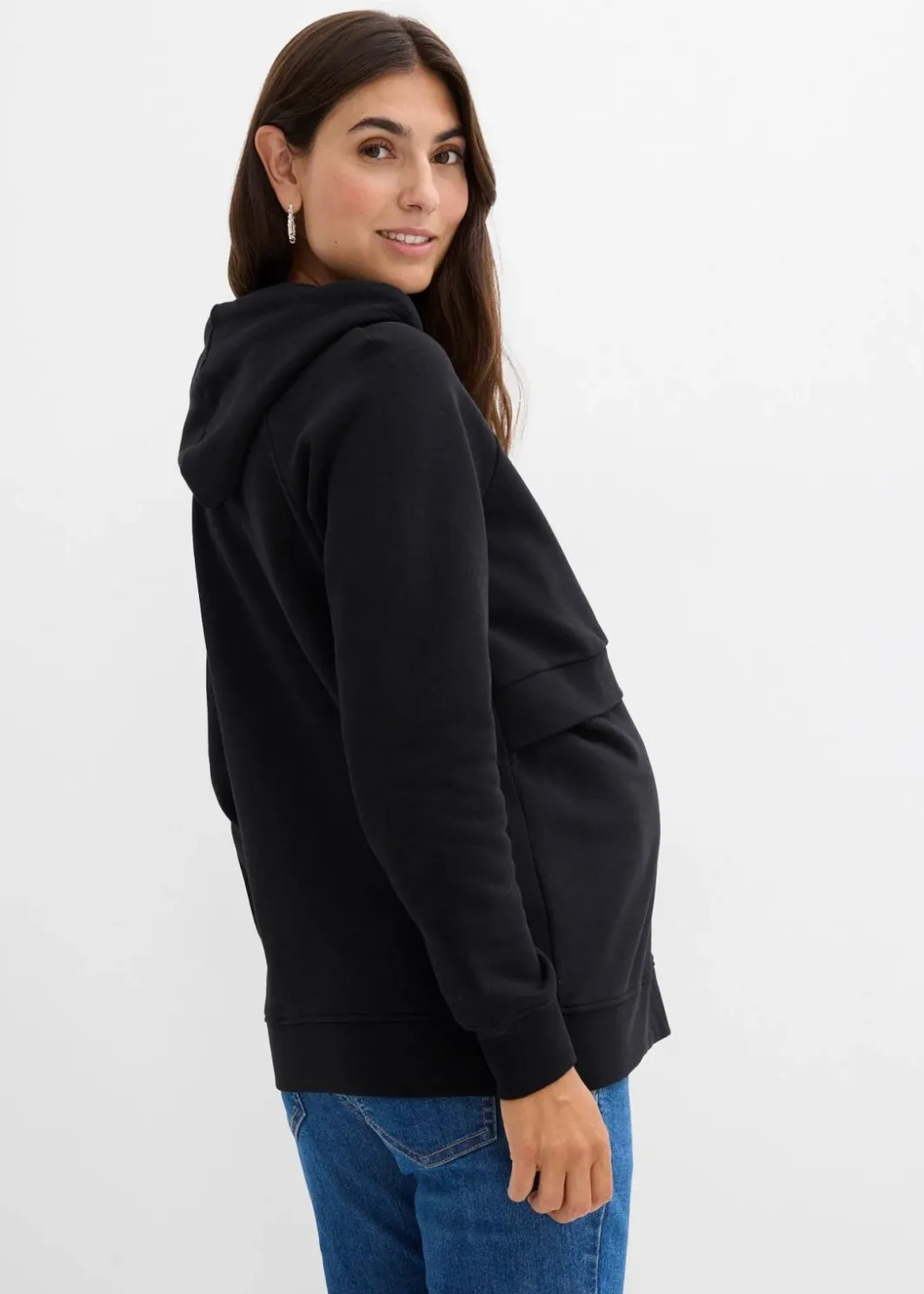 Sale 2-in-1 Umstands-und Stillsweatshirt aus Bio-Baumwolle Damen Bekleidung·Blazer|Umstandsmode