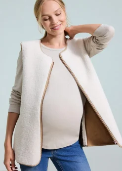 Damen bonprix Bekleidung·Blazer|Umstandsmode|6-in-1 Umstands-und Tragejacke mit herausnehmbarer Weste
