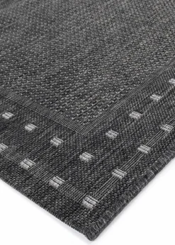 Outlet In- und Outdoor Läufer mit umlaufender Bordüre Sehr Beliebt|Flachgewebe-Teppiche