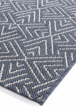 Outlet In- und Outdoor Teppich mit dezenter Struktur Flachgewebe-Teppiche|Läufer