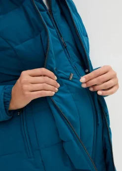 Damen bonprix Umstandsmode|Bekleidung·Blazer|3-in-1 warm wattierte Umstands- und Tragejacke