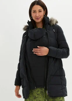 Hot 3-in-1 warm wattierte Umstands- und Tragejacke Damen Bekleidung·Blazer|Umstandsmode