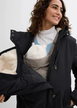Discount 3-in-1 wattierter Umstandsmantel mit Trageeinsatz Damen Bekleidung·Blazer|Umstandsmode