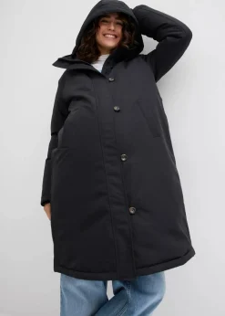 Discount 3-in-1 wattierter Umstandsmantel mit Trageeinsatz Damen Bekleidung·Blazer|Umstandsmode