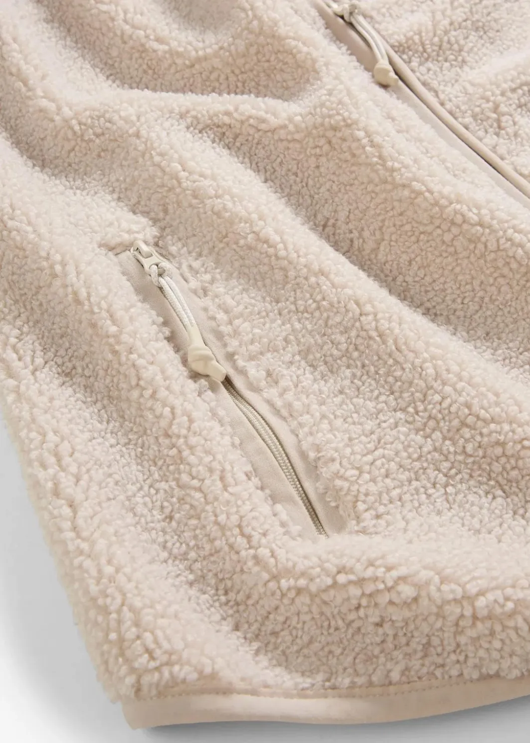Damen bonprix Bekleidung·Blazer|Umstandsmode|3-in-1 weiche Umstands-und Trageweste aus Teddyfleece