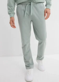 Discount innen weich angeraute Jogginghose mit geradem Saum Herren Sweat|Hosen