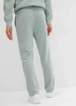 Discount innen weich angeraute Jogginghose mit geradem Saum Herren Sweat|Hosen