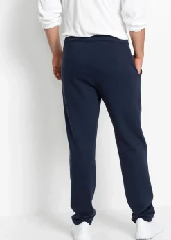 Outlet innen weich angeraute Jogginghose mit geradem Saum Herren Sweat|Hosen