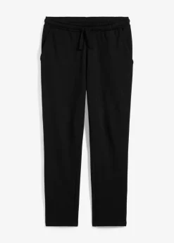 Sale innen weich angeraute Jogginghose mit geradem Saum Herren Große Größen|Basics