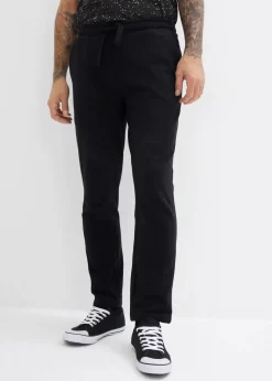 Sale innen weich angeraute Jogginghose mit geradem Saum Herren Große Größen|Basics