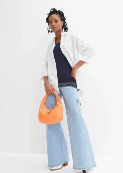 Damen bonprix Nachhaltigere Materialien|Shirts & Tops|2-in-1-Shirt