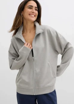 Outlet Jacke in Scuba Qualität mit Reißverschluss Damen Bekleidung·Röcke|Basics