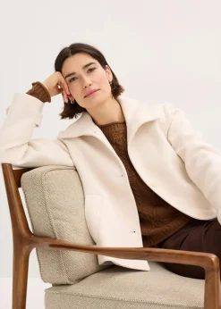 Discount Jacke in Wolloptik Damen Bekleidung·Hosen|Jacken & Mäntel