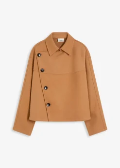 Damen bonprix Bekleidung·Hosen|Jacken & Mäntel|Jacke in Wolloptik