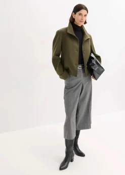 Best Jacke in Wolloptik Damen Jacken & Mäntel|Bekleidung·Hosen