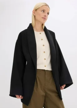 Damen bonprix Bekleidung·Hosen|Jacken & Mäntel|Jacke in Wolloptik