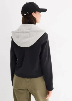 Outlet Jacke mit abgesetzter Kapuze Damen Jacken & Mäntel