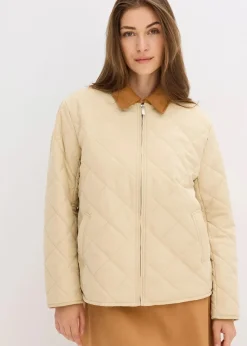 Damen bonprix Bekleidung·Hosen|Jacken & Mäntel|Jacke mit Diamantsteppung