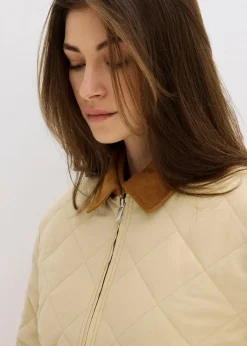 Damen bonprix Bekleidung·Hosen|Jacken & Mäntel|Jacke mit Diamantsteppung