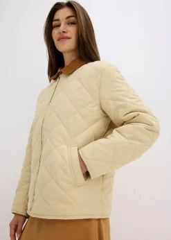 Damen bonprix Bekleidung·Hosen|Jacken & Mäntel|Jacke mit Diamantsteppung