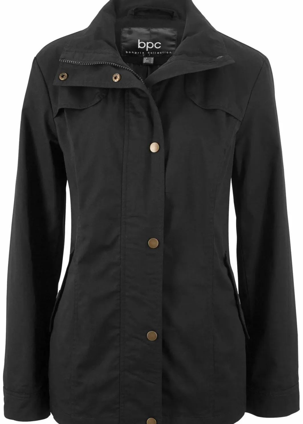 Damen bonprix Jacken & Mäntel|Bekleidung·Hosen|Jacke mit Stehkragen