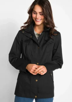 Damen bonprix Jacken & Mäntel|Bekleidung·Hosen|Jacke mit Stehkragen