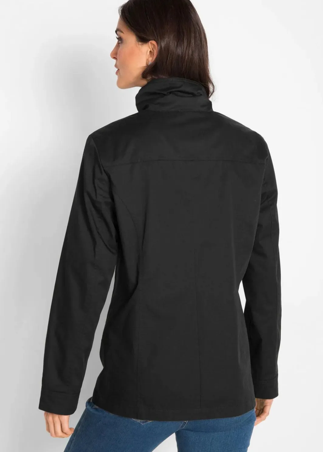 Damen bonprix Jacken & Mäntel|Bekleidung·Hosen|Jacke mit Stehkragen
