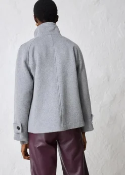 Damen bonprix Bekleidung·Hosen|Jacken & Mäntel|Jacke mit weichem Wollanteil
