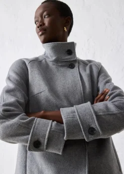 Damen bonprix Bekleidung·Hosen|Jacken & Mäntel|Jacke mit weichem Wollanteil