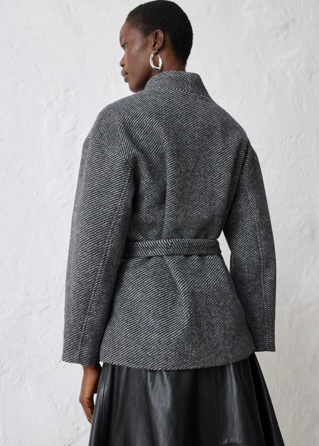 Sale Jacke mit Wolle Damen Bekleidung·Hosen|Jacken & Mäntel