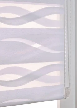 bonprix Rollos|Jacquard Doppelrollo zweifarbig