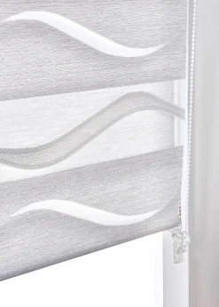 New Jacquard Doppelrollo zweifarbig Rollos