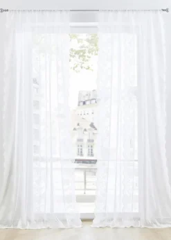 Outlet Jacquard Gardine (1er Pack) Gardinen