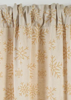 Jacquard Vorhang aus Bio Baumwolle (1er Pack) Vorhänge|Weihnachtsdeko & -Textilien·Gardinen