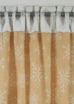 Jacquard Vorhang aus Bio Baumwolle (1er Pack) Vorhänge|Weihnachtsdeko & -Textilien·Gardinen
